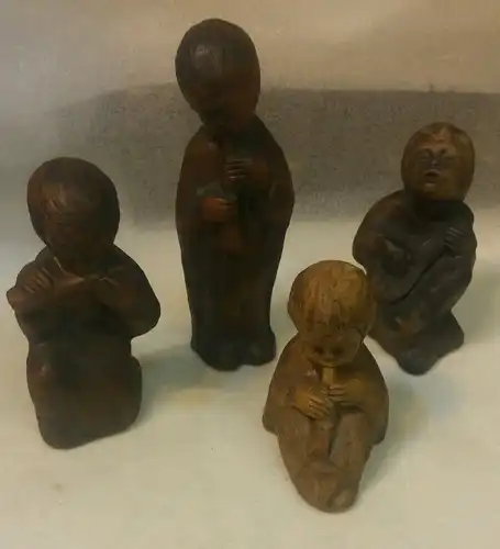 E742/ musizierende Kinder Keramik Figuren