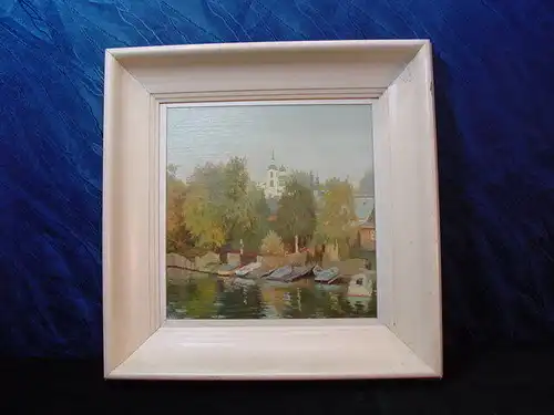 GB273/ kleines Bild Wasseridyll Russland