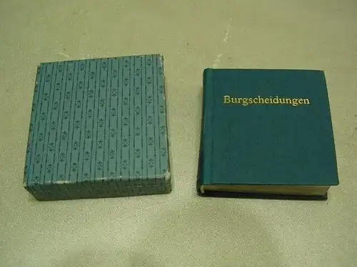 D33/ Minibuch Burgscheidungen Schloß u. Park an der Unstrut 87