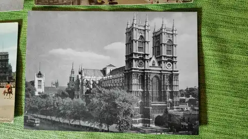 E882/ 9 antike original Postkarten von London England