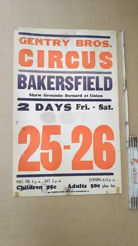 E856/ Plakatsammlung aus England Circus und Theater original aus den 60er Jahren