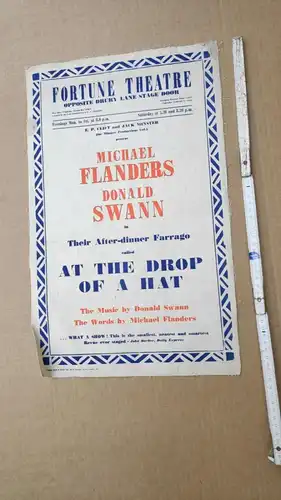 E856/ Plakatsammlung aus England Circus und Theater original aus den 60er Jahren