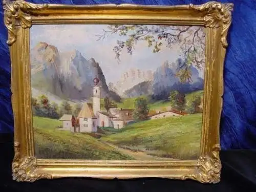 GB428/ "Auf dem Weg nach Cortina" Kunstmaler Czinzoll