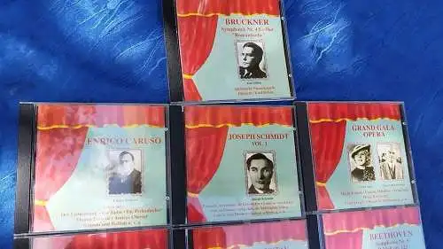 G430/ CD Sammlung  alte Opernsänger 10 Stück Top Zustand 