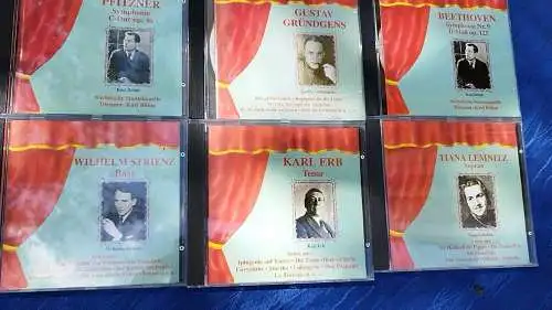 G430/ CD Sammlung  alte Opernsänger 10 Stück Top Zustand 