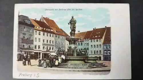 Ansichtskarte Litho Freiberg in Sachsen 
