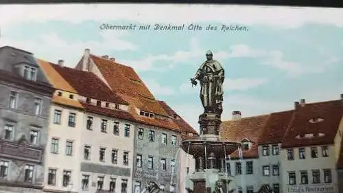 Ansichtskarte Litho Freiberg in Sachsen