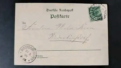 Ansichtskarte Gruß vom Löbauer Berge um 1900