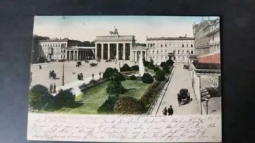 Ansichtskarte Pariser Platz in Berlin 1905