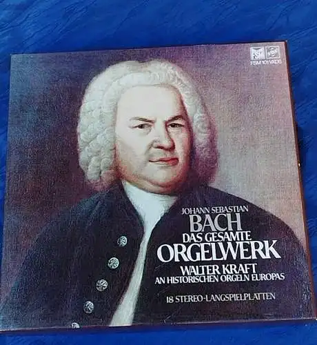 G442/ Johann Sebastian Bach / Das Gesamte Orgelwerk / Vinyl / Baroque Music