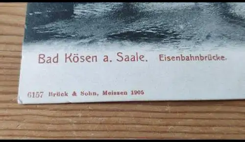 E805/ 2x Ansichtskarte Kösen / Bad Kösen