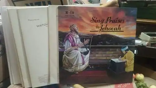 G460/ 10 x LP Watch Tower USA Jehova Zeugen Sing Praises to Jehova 