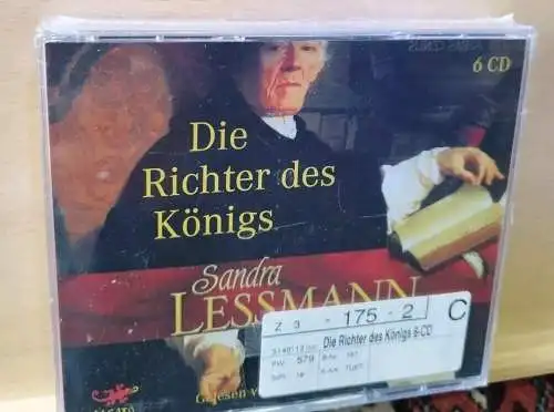 Die Richter des Königs Sandra Lessmann. Gelesen von Elke Schützhold. OVP