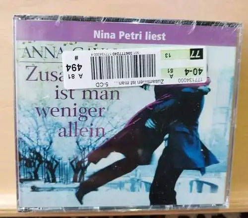 Zusammen ist man weniger allein - Anna Gavalda [5 CDs] OVP