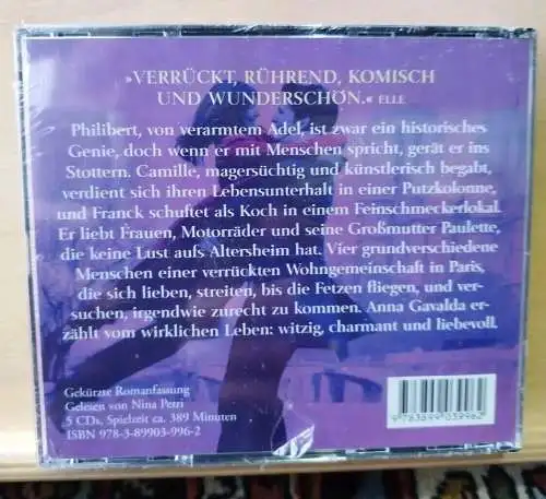 Zusammen ist man weniger allein - Anna Gavalda [5 CDs] OVP