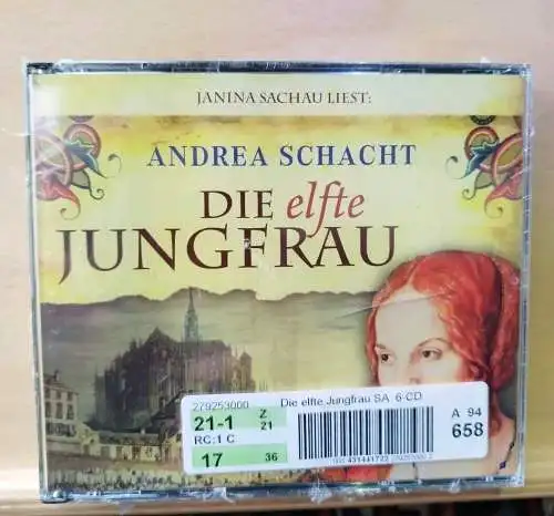 Die elfte Jungfrau. 6 CDs von Andrea Schacht Hörbuch  Ovp