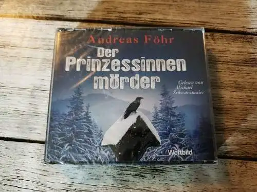 6 CD Hörbuch - Der Prinzessinnenmörder - Andreas Föhr - Originalverpackung