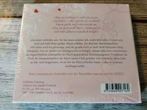 - ANNE HERTZ - Trostpflaster - gelesen von Katrin Fröhlich - Originalverpackung