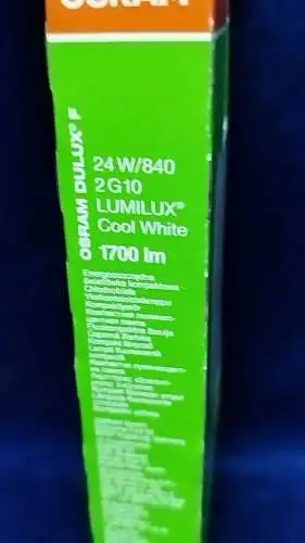 G467/ OSRAM DULUX F 24W 2G10 Leuchtstoffröhre 4-Polig - Cool White