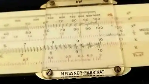 G515k/ Alter Rechenschieber , Meissner KG