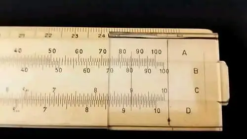 G515h/ Rechenschieber Schul Techniker Albert NESTLER AG Lahr