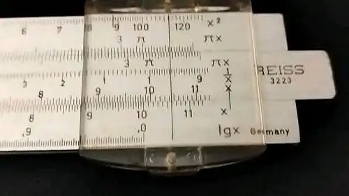 G515f/ alter REISS 3223 Progress Rechenschieber  Aluminium
