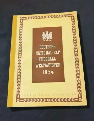 G416/Deutsche National-Elf Fussball Weltmeister 1954  Zigarettenbilder komplett