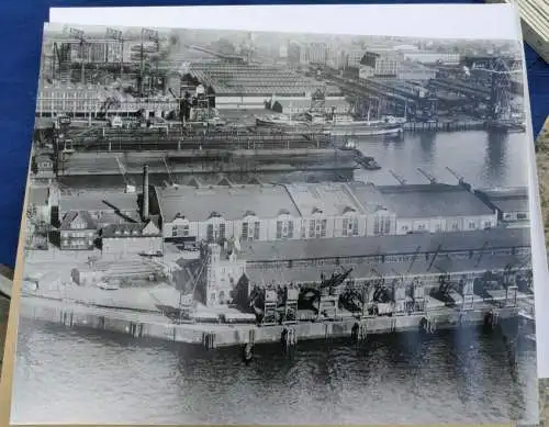 E827/ Original Fotografie  Albin Müller Hamburger Hafen