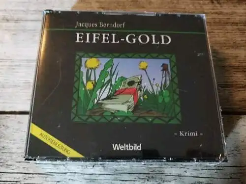 Eifel-Gold  Jacques Berndorf (Autor und Sprecher) | Hörbuch Originalverpackung