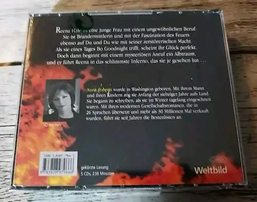 HÖRBÜCH: 5CD Nora Roberts Tödliche Flammen