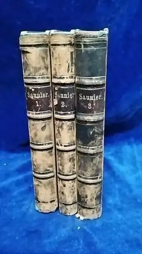 G528/ Lehrbuch der Uhrmacherei in Theorie und Praxis. 3 Bände 1879