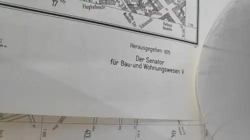 F670/ Berlin. 7 alte Flächennutzungspläne 70er Jahre