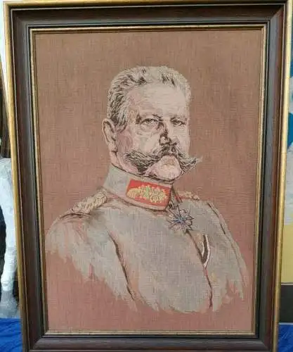 E625/ Alter Gobelin Paul Von Hindenburg