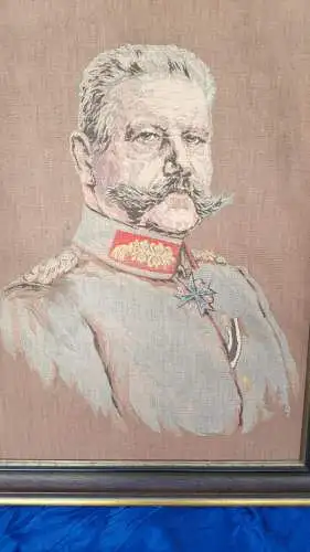 E625/ Alter Gobelin Paul Von Hindenburg