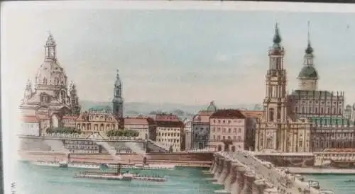 Alte Ansichtskarte Gruß aus Dresden 