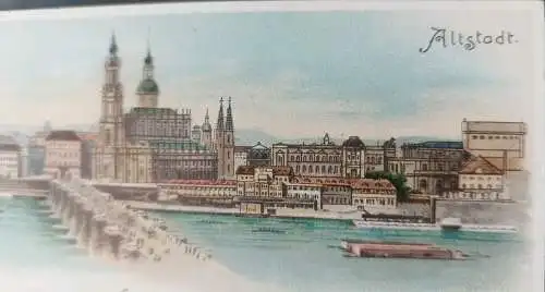 Alte Ansichtskarte Gruß aus Dresden 