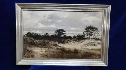 G900/ Original Ölgemälde Ostseestrand von Wanda Guderian 1895 