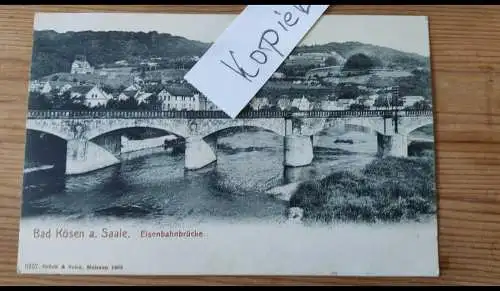E805/ 2x Ansichtskarte Kösen / Bad Kösen 