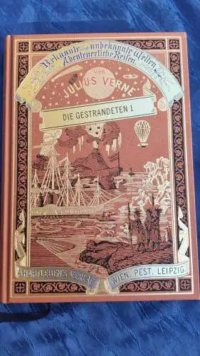 F683/ Jules Verne - Die Gestrandeten 1 - Reprint Hartleben