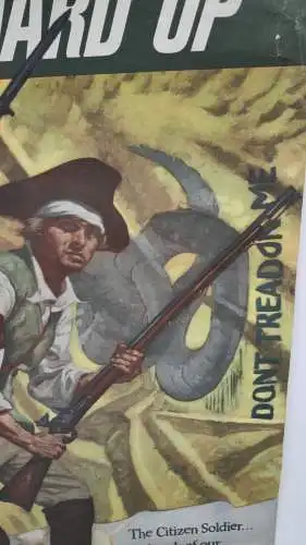 E742/ Keep Your Guard Up Join The National Guard Werbeplakat Army 