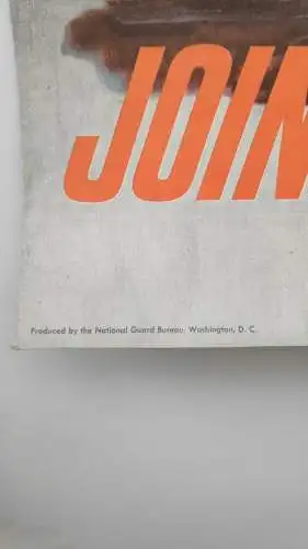 E742/ Keep Your Guard Up Join The National Guard Werbeplakat Army 