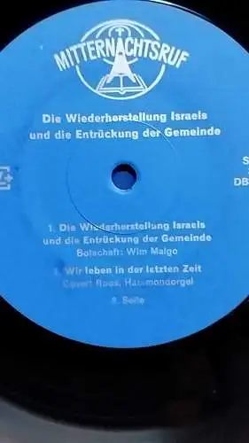 G033/ Wim Malgo Mitternachtsruf über 60 Vinyl Langspielplatten 