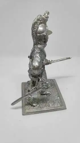 004/ Zinnsoldat Offizier unbemalt 10 cm
