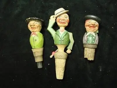 B255/ Elf alte Weinverschlüsse Flaschenverschlüsse