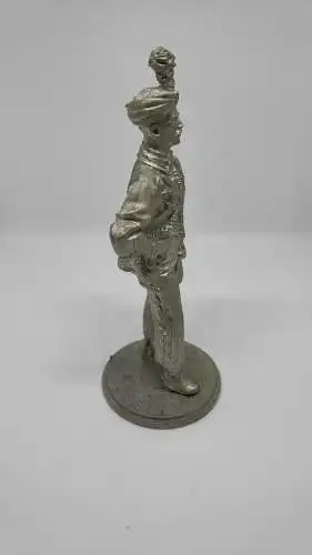 003/ Zinnsoldat Offizier unbemalt 11 cm