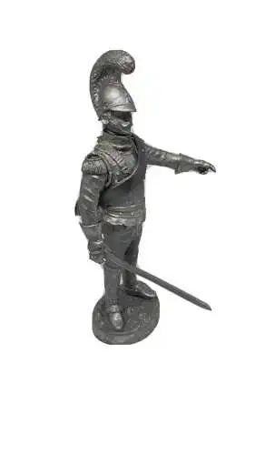 001/ Zinnsoldat Offizier unbemalt