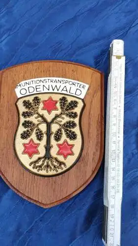 F472/ Wandplatte Munitionstransporter Odenwald