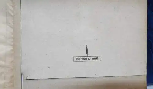 G127/ Hansibaz Märchen Bühne Rotkäppchen 3 Dioramen 