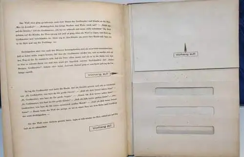 G127/ Hansibaz Märchen Bühne Rotkäppchen 3 Dioramen 