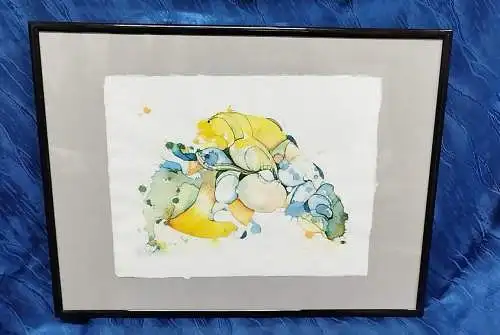 G035/ modernes Aquarell Gawd Montreal 